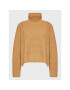 Calvin Klein Поло K20K205129 Кафяв Relaxed Fit - Pepit.bg