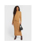 Calvin Klein Поло K20K205419 Кафяв Regular Fit - Pepit.bg