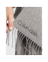 Calvin Klein Пончо Neutral K60K609955 Сив - Pepit.bg