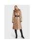 Calvin Klein Пухено яке Essential K20K204699 Кафяв Regular Fit - Pepit.bg