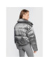 Calvin Klein Пухено яке High Shine Metallic K20K204688 Сребрист Regular Fit - Pepit.bg