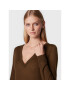 Calvin Klein Пуловер Extra Fine K20K204905 Кафяв Regular Fit - Pepit.bg
