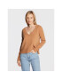 Calvin Klein Пуловер K20K205420 Кафяв Regular Fit - Pepit.bg
