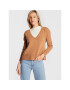 Calvin Klein Пуловер K20K205420 Кафяв Regular Fit - Pepit.bg