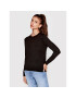 Calvin Klein Пуловер Silk Essential K20K203695 Черен Regular Fit - Pepit.bg
