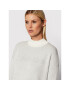 Calvin Klein Пуловер Two Tone Mock Neck Logo K20K203242 Сив Regular Fit - Pepit.bg