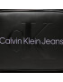 Calvin Klein Раница Sculpted Campus Bp40 Mono K60K608375 Черен - Pepit.bg