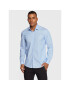 Calvin Klein Риза Dobby K10K109826 Син Slim Fit - Pepit.bg