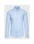 Calvin Klein Риза Dobby K10K109826 Син Slim Fit - Pepit.bg
