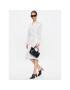 Calvin Klein Рокля тип риза K20K205509 Бял Regular Fit - Pepit.bg