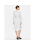 Calvin Klein Рокля тип риза K20K205509 Бял Regular Fit - Pepit.bg