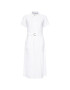 Calvin Klein Рокля тип риза K20K202954 Бял Regular Fit - Pepit.bg