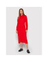 Calvin Klein Рокля тип риза K20K203225 Червен Regular Fit - Pepit.bg