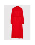 Calvin Klein Рокля тип риза K20K203225 Червен Regular Fit - Pepit.bg