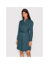 Calvin Klein Рокля тип риза Refibra K20K204409 Син Regular Fit - Pepit.bg