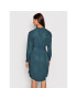 Calvin Klein Рокля тип риза Refibra K20K204409 Син Regular Fit - Pepit.bg