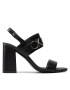 Calvin Klein Сандали Almond Blk Hl Sandal 85 W/Hgw HW0HW00710 Черен - Pepit.bg