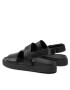 Calvin Klein Сандали Back Strap Sandal Lth Mono HM0HM00468 Черен - Pepit.bg