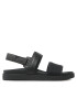 Calvin Klein Сандали Back Strap Sandal Mono Jq HM0HM00970 Черен - Pepit.bg