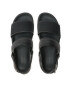 Calvin Klein Сандали Back Strap Sandal Mono Jq HM0HM00970 Черен - Pepit.bg