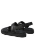 Calvin Klein Сандали Back Strap Sandal Mono Jq HM0HM00970 Черен - Pepit.bg