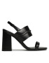 Calvin Klein Сандали Block Hl Sandal HW0HW01612 Черен - Pepit.bg