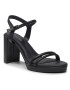 Calvin Klein Сандали Brly Blk Hl Platform HW0HW00705 Черен - Pepit.bg