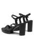 Calvin Klein Сандали Brly Blk Hl Platform HW0HW00705 Черен - Pepit.bg