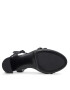 Calvin Klein Сандали Brly Blk Hl Platform HW0HW00705 Черен - Pepit.bg