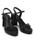 Calvin Klein Сандали Brly Blk Hl Platform HW0HW00705 Черен - Pepit.bg