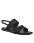 Calvin Klein Сандали Squared Flat Sandal He HW0HW01496 Черен - Pepit.bg