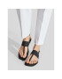 Calvin Klein Сандали Squared Flat Tp Sandal He HW0HW00818 Черен - Pepit.bg