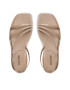 Calvin Klein Сандали Squared Sandal HW0HW01603 Бежов - Pepit.bg