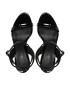 Calvin Klein Сандали Stilleto Sandal 90 - Patent HW0HW01632 Черен - Pepit.bg