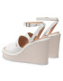 Calvin Klein Сандали Wedge 70 Arch Stit-Jq HW0HW01129 Бял - Pepit.bg