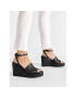 Calvin Klein Сандали Wedge 70 Arch Stit-Jq HW0HW01129 Черен - Pepit.bg