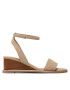 Calvin Klein Сандали Wedge Sndl 35-Su HW0HW00890 Бежов - Pepit.bg