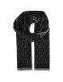 Calvin Klein Шал Monogram Woven Scarf 35x180 Черен - Pepit.bg