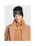 Calvin Klein Шапка Elevated Monogram K60K609972 Черен - Pepit.bg