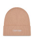 Calvin Klein Шапка Essential Knit Beanie K60K608519 Розов - Pepit.bg