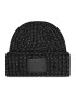 Calvin Klein Шапка Geometric Knit Beanie K60K608525 Черен - Pepit.bg