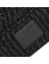 Calvin Klein Шапка Geometric Knit Beanie K60K608525 Черен - Pepit.bg