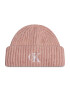 Calvin Klein Шапка Monogram Wool Blend Beanie K60K608364 Розов - Pepit.bg