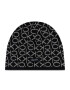 Calvin Klein Шапка New Monogram Beanie K60K608521 Черен - Pepit.bg