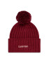 Calvin Klein Шапка Oversized Knit Beanie W Pompom K60K608535 Бордо - Pepit.bg