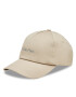 Calvin Klein Шапка с козирка Ck Must Logo Tpu Cap K60K610525 Бежов - Pepit.bg