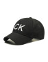 Calvin Klein Шапка с козирка Lines Embro K50K507612 Черен - Pepit.bg