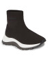 Calvin Klein Сникърси 2 Piece Sole Runner Sock Boot HW0HW01641 Черен - Pepit.bg