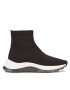 Calvin Klein Сникърси 2 Piece Sole Runner Sock Boot HW0HW01641 Черен - Pepit.bg