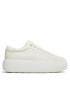 Calvin Klein Сникърси Bubble Cupsole Lace Up HW0HW01432 Бял - Pepit.bg